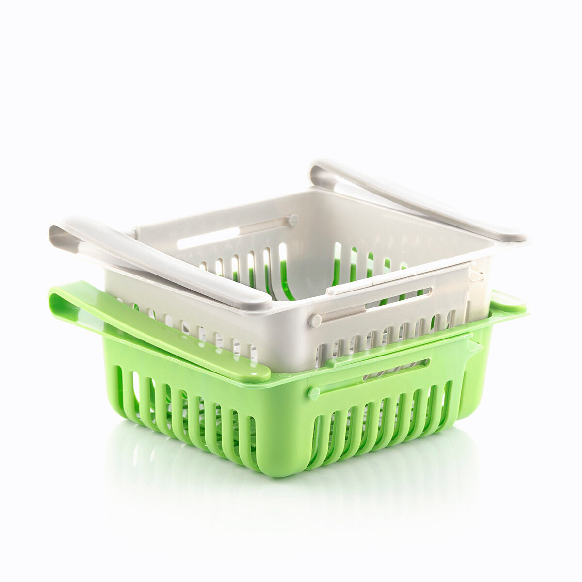 Klarraum Frischefach – verstellbare Breite des Organizers